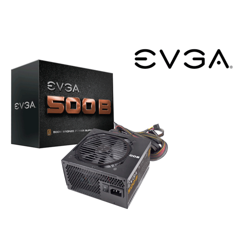 FUENTE DE PODER EVGA 500W ATX100B10500KR 100-B1-0500-KR 