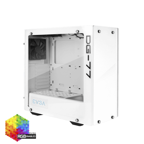 GABINETE EVGA DG-77 GAMING.WHITE,C/VENTANA,ATX,RGB