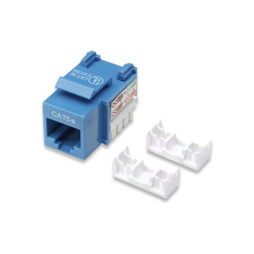 JACK DE IMPACTO UTP CAT5E CALIBRE 22 AL 26 AWG INTELLINET AZUL 210546 