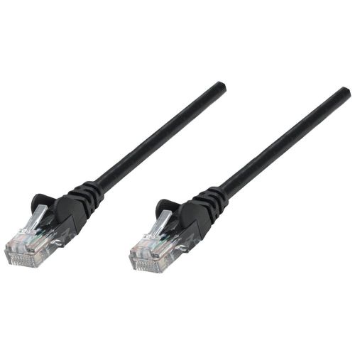 CABLE PATCH CAT 5E, UTP 25.0F (7.6MTS) INTELLINET COLOR NEGRO 320788