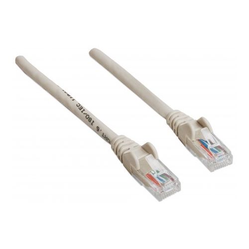 CABLE PATCH CAT 6, UTP 3.0F (1.0MTS) INTELLINET COLOR GRIS 340373
