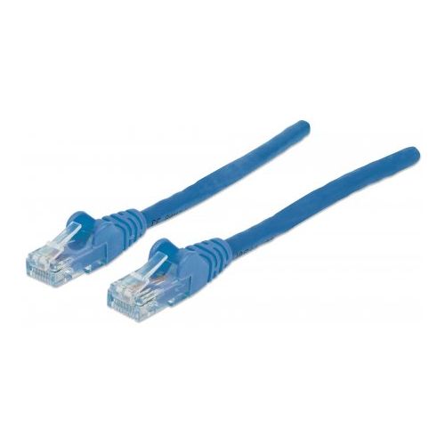 CABLE PATCH CAT 6, UTP 1.5F (0.5MTS) INTELLINET COLOR AZUL 342568