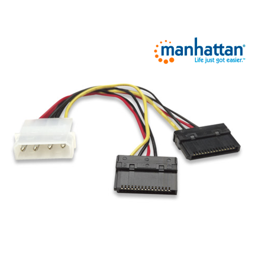 CABLE MANHATTAN DE CORRIENTE SATA EN "Y" 349369 