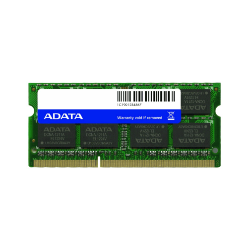 MEMORIA RAM ADATA 2GB 1333 MHZ DDR3 AD3S133322G9-S 