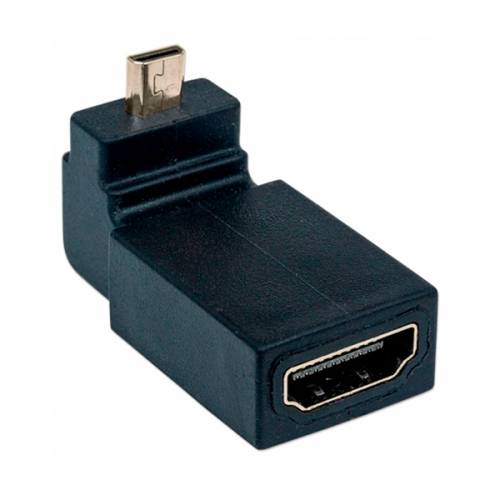 ADAPTADOR HDMI HEMBRA A MICRO HDMI MACHO ANGULO ARRIBA DE 90 GRADOS 353441