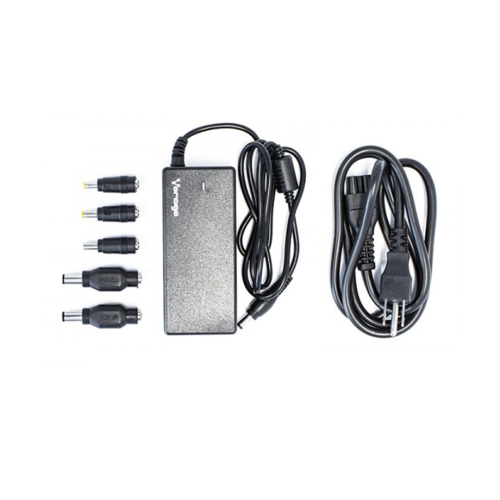 ADAPTADOR UNIVERSAL DE CORRIENTE VORAGO AU-403 5 PUNTAS - 65W 