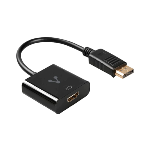 ADAPTADOR VORAGO DISPLAY PORT MACHO A HDMI HEMBRA FULL HD ADP-300