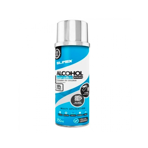 ALCOHOL ISOPROPILICO EN AEROSOL SILIMEX 250 ML