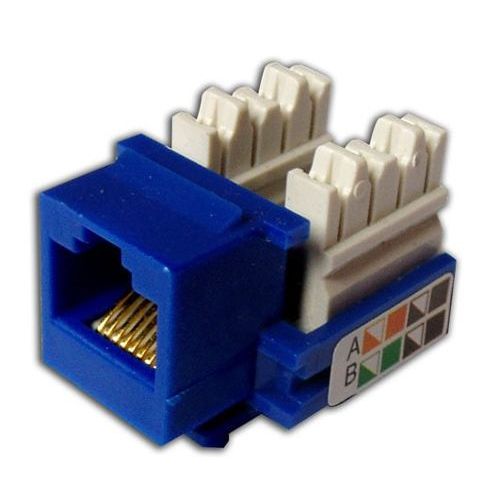 JACK CAT5E AMMP COLOR AZUL