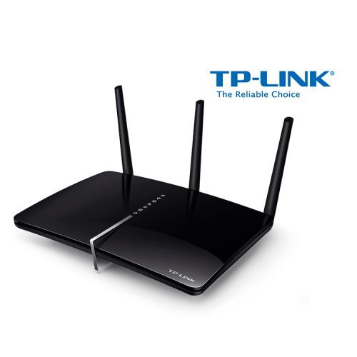 ROUTER TPLINK ADSL2+ DUALBAND 2USB 1300MBPS 5GHZ+450MBPS EN 2.4GHZ ARCHER D7 