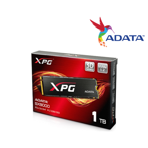 UNIDAD SSD M.2 ADATA XPG SX8000 PCI-E Gen3x4 1TB (ASX8000NPC-1TM-C)