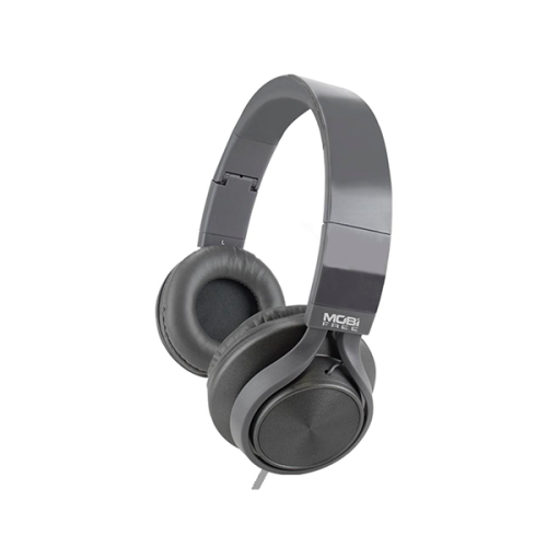 AUDIFONOS ACTECK ON-EAR CON MICROFONO METALICOS GRIS MB-02012