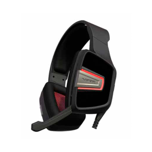 AUDIFONOS AURICULAR GETTTECH SOFT MI-1220R C MIC NEGRO C ROJO 3 5MM