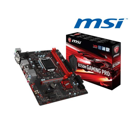 MOTHERBOARD MSI B250M GAMING PRO LGA1151 2DDR4 MATX