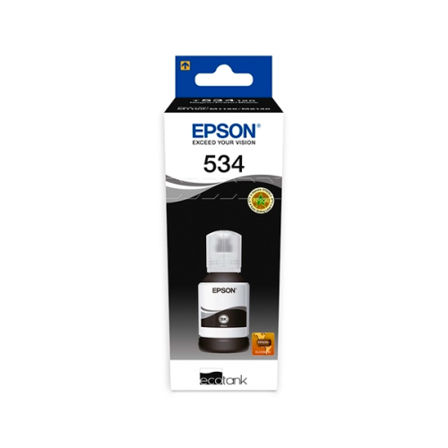 BOTELLA EPSON ECOTANK T534 NEGRO PIGMENTO SERIE M (T534120-AL)