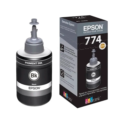 BOTELLA EPSON ECOTANK T774 NEGO PIGMENTO SERIE M 140M (T774120-AL)