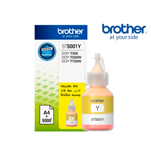 BOTELLA DE TINTA BROTHER BT5001Y