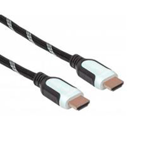 CABLE HDMI MANHATTAN 2 0 CUBIERTA TEXTIL M A M 3 0 MTS NEG BCO 354783