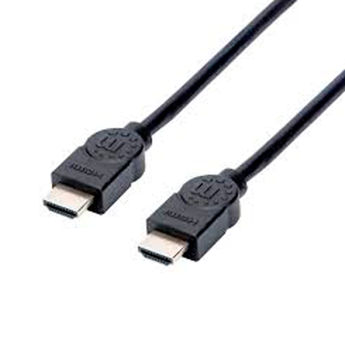 CABLE HDMI NEGRO ALTA VELOCIDAD M-M 4K BLINDADO 1 5 M MANHATTAN 355308