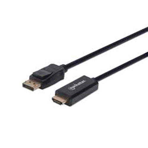 CABLE MANHATTAN DISPLAYPORT HDMI M-M 1080P 1 8 MTS 152679