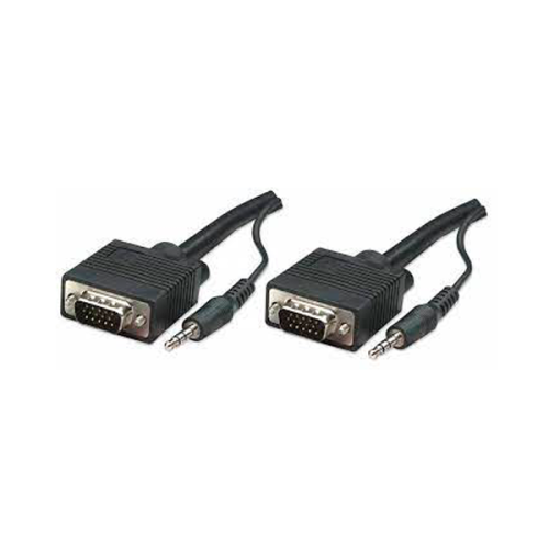 CABLE MANHATTAN MONITOR SVGA M-M 8MM HD15M-M 20 0M AUD 3 5MM 326681