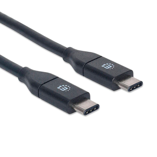 CABLE USB-C MANHATTAN V3 1 C-C 1 0M NEGRO 353526