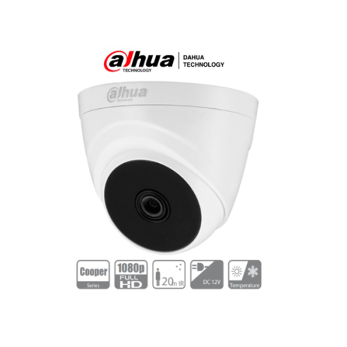 CAMARA DAHUA DOMO 1080P LENTE 2 8MM 103 APERTURA DH-HAC-T1A21N-0280B 