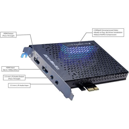 CAPTURADORA DE VIDEO AVERMEDIA GC570D LIVE GAMER DUO 