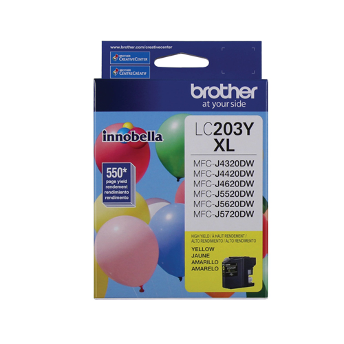 CARTUCHO BROTHER (LC203Y) AMARILLO LC203Y