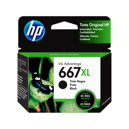 CARTUCHO DE ALTO RENDIMIENTO HP ADVANTAGE 667XL, NEGRO (3YM81AL)