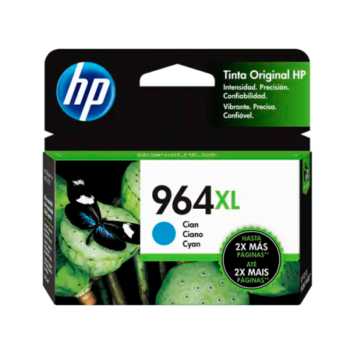 CARTUCHO DE TIINTA DE ALTO RENDIMIENTO HP 964XL CIAN (3JA54AL)