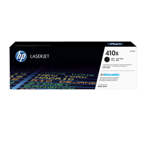 CARTUCHO DE TONER ORIGINAL LASERJET HP 410X DE ALTA CAPACIDAD