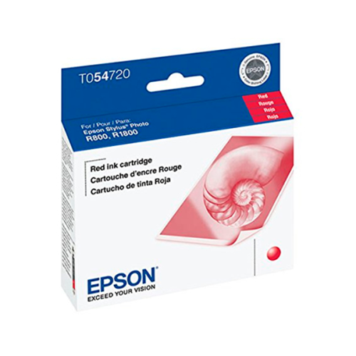 CARTUCHO EPSON STYLUS PHOTO T054 ROJO R1800 (T054720-AL)