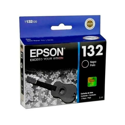 CARTUCHO EPSON STYLUS PRO T132 NEGRA T22 / TX120 8ML (T132120-AL)