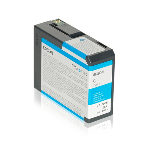 CARTUCHO EPSON STYLUS PRO T580 CYAN 3800/3880 80ML (T580200)
