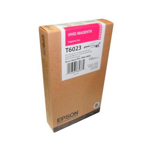 CARTUCHO EPSON STYLUS PRO T602 MAGENTA 7880/9800 110ML (T602300) (CA)