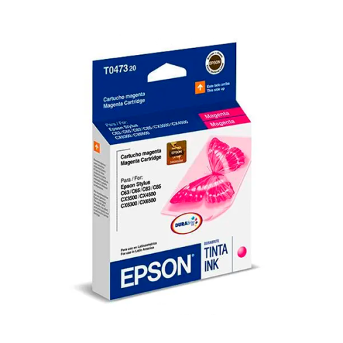 CARTUCHO EPSON T047 MAGENTA CX4500/3500/6300/6500 8ML (T047320-AL)