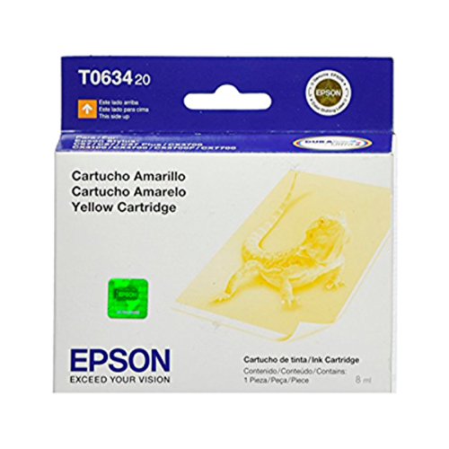 CARTUCHO EPSON T063 AMARILLO PARA C67/87/ CX3700 8ML (T063420-AL)(CA)