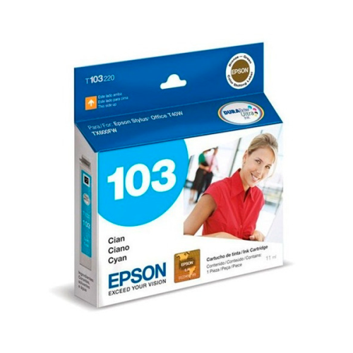 CARTUCHO EPSON T103 CYAN T1110/T40/TX515/TX600/TX550 11ML (T103220-AL)