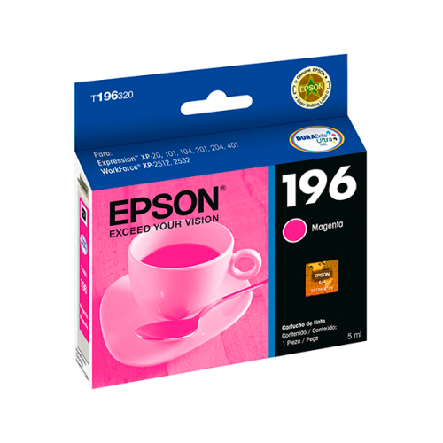 CARTUCHO EPSON T196 MAGENTA XP-401/411 7ML (T196320-AL)