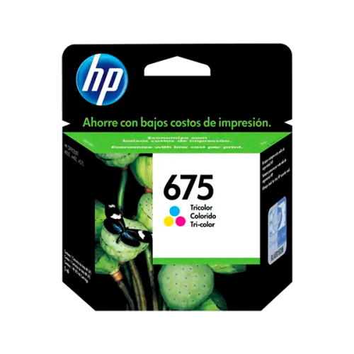 CARTUCHO HP 675 TRICOLOR 4000-K210A/4400-K410A/4575 K710A (CN691AL)