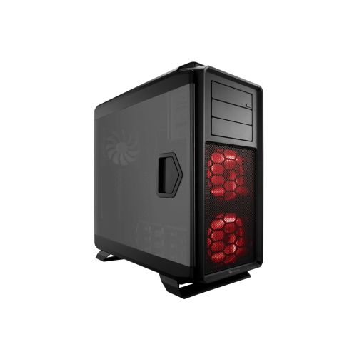 GABINETE CORSAIR 760T GRAPHITE (CC-9011073-WW) NEGRO, LED ROJO SIN FUENTE