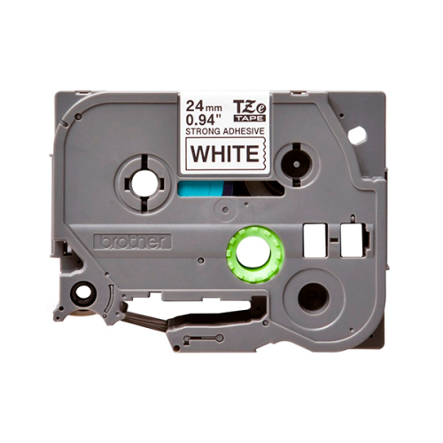 CINTA BROTHER TZES251 LAMINADA EXTRA ADH NEGRO / BLANCO 24MM X 8M