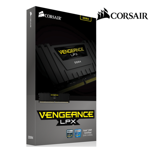 MEMORIA RAM DDR4 CORSAIR VENGEANCE LPX 16GB 2400MHZ 2X8 CMK16GX4M2A2400C14