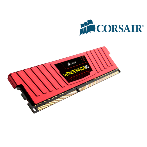 MEMORIA RAM DDR3 8GB 1600MHZ CORSAIR VENGEANCE LP RED CML8GX3M2A1600C9