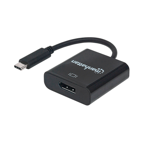 CONVERTIDOR MANHATTAN DE VIDEO USB-C a DISPLAYPORT HEMBRA 152020