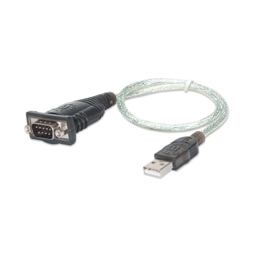 CONVERTIDOR MANHATTAN USB 1 1 A SERIAL DB9M RS232 45CM 205146