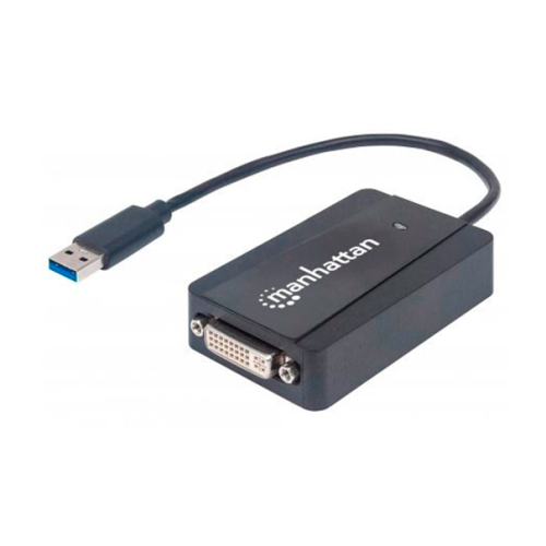CONVERTIDOR MANHATTAN USB 3 0 A DVI-I HEMBRA 152310