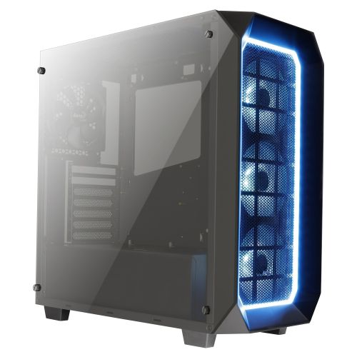 GAB AEROCOOL PROJECT 7 P7C0 PRO BLACK CRIS.TEM RGB