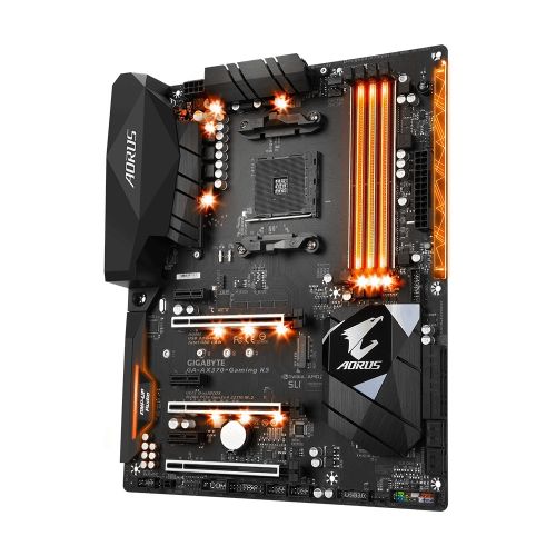MOTHERBOARD GIGABYTE GA-AX370-GAMING K5 ATX AM4 Socket CHIPSET AMD X370 4 x DDR4 DIMM up to 64 GB 1 x HDMI